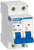 Выключатель автоматический CHINT NXB-63 2п (1п+N) 4А B 6кА картинка